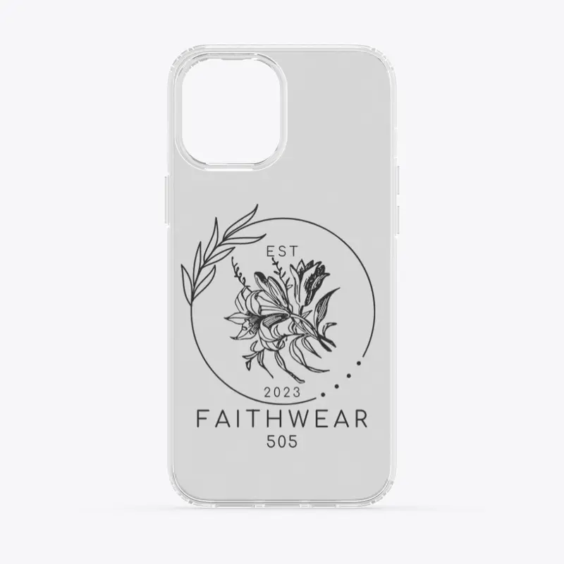 Faith Wear logo (Christian iPhone Case)